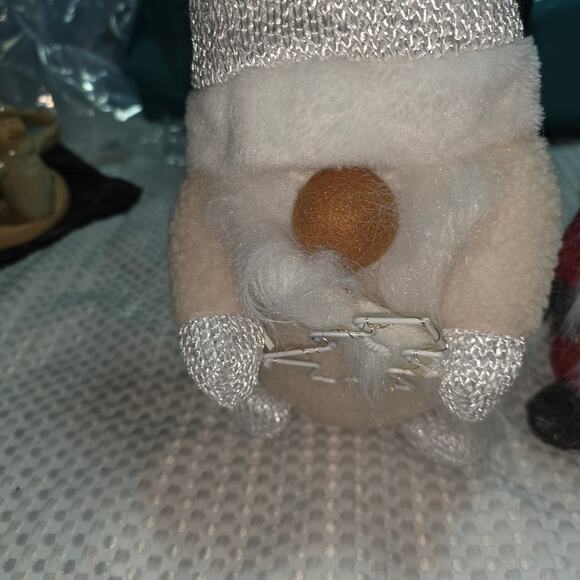 CHRISTMAS PLUSH SET OF 2 CHRISTMAS GMOMES SHELF SITTERS STUFFED - Picture 1 of 6